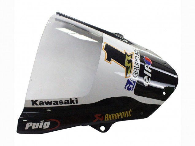 Carenados Moto Kawasaki ZX6R 2009-2012 - Verde Negro Brillante Amarillo Blanco Rojo Elf Monstruo Fábrica