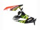 Carenados Moto Kawasaki ZX6R 2009-2012 - Verde Negro Brillante Amarillo Blanco Rojo Elf Monstruo Fábrica