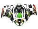 Carenados Moto Kawasaki ZX6R 2009-2012 - Verde Negro Brillante Amarillo Blanco Rojo Elf Monstruo Fábrica