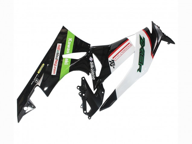 Carenados Moto Kawasaki ZX6R 2009-2012 - Blanco Rojo Negro Verde Fábrica