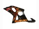 Carenados Moto Suzuki GSXR1000 2000-2002 - Negro Brillante Naranja Llama Fábrica