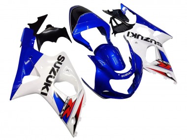 Carenados Moto Suzuki GSXR1000 2000-2002 - Blanco Azul Rojo Fábrica