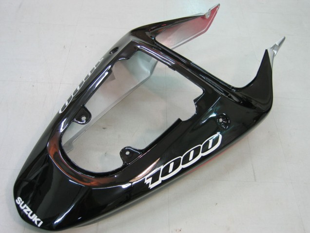 Carenados Moto Suzuki GSXR1000 2000-2002 - Rojo Plata Blanco Negro Fábrica