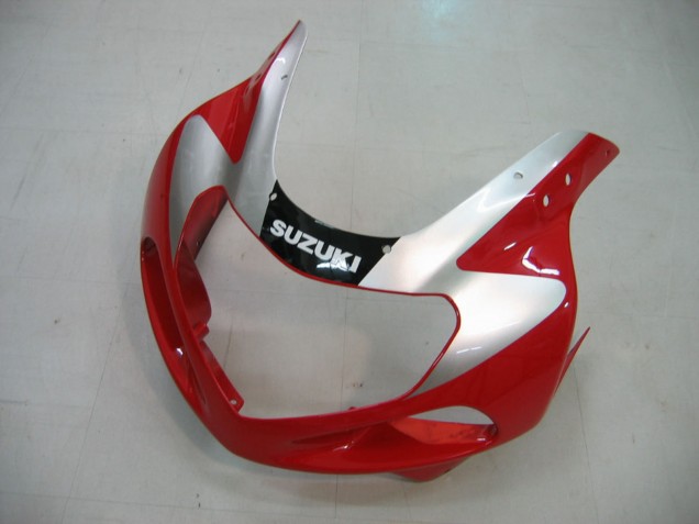 Carenados Moto Suzuki GSXR1000 2000-2002 - Rojo Plata Blanco Negro Fábrica