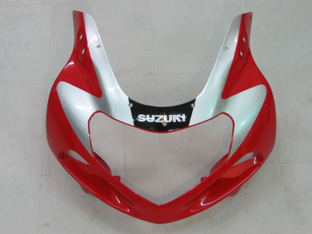 Carenados Moto Suzuki GSXR1000 2000-2002 - Rojo Plata Blanco Negro Fábrica