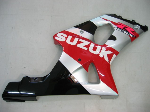 Carenados Moto Suzuki GSXR1000 2000-2002 - Rojo Plata Blanco Negro Fábrica