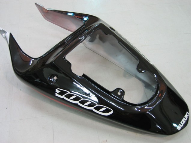 Carenados Moto Suzuki GSXR1000 2000-2002 - Rojo Plata Blanco Negro Fábrica