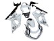 Carenados Moto Suzuki GSXR1000 2000-2002 - Blanco Negro Motul Corona Fábrica
