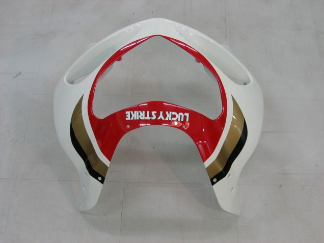Carenados Moto Suzuki GSXR1000 2000-2002 - Blanco Rojo Lucky Strike Fábrica