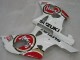 Carenados Moto Suzuki GSXR1000 2000-2002 - Blanco Rojo Lucky Strike Fábrica