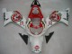 Carenados Moto Suzuki GSXR1000 2000-2002 - Blanco Rojo Lucky Strike Fábrica
