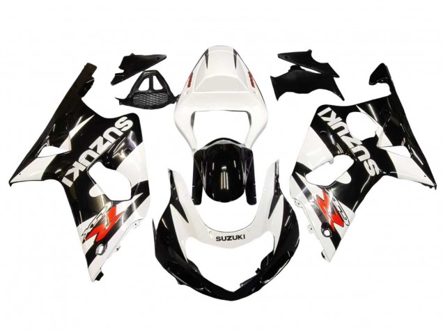 Carenados Moto Suzuki GSXR1000 2000-2002 - Blanco Negro Brillante Rojo Fábrica