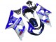 Carenados Moto Suzuki GSXR1000 2000-2002 - Azul Blanco Plata Castrol Dunlop Fábrica
