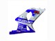 Carenados Moto Suzuki GSXR1000 2000-2002 - Azul Blanco Plata Castrol Dunlop Fábrica