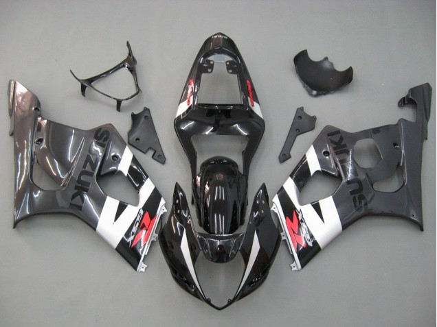 Carenados Moto Suzuki GSXR 1000 2003-2004 - Negro Brillante Blanco Gris Rojo Fábrica
