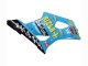 Carenados Moto Suzuki GSXR 1000 2003-2004 - Azul Claro Amarillo Negro Rizla Motul Fábrica