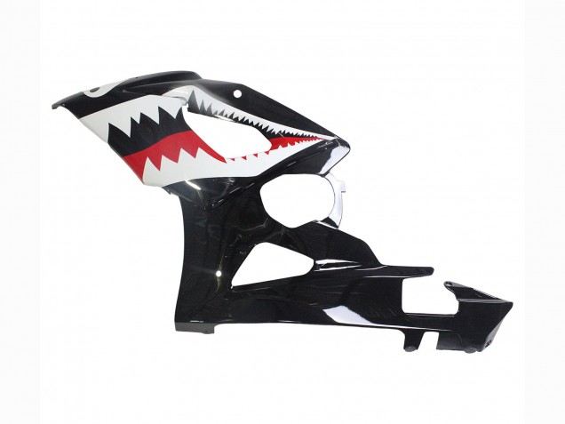 Carenados Moto Suzuki GSXR 1000 2005-2006 - Negro Brillante Rojo Blanco Tiburón Fábrica