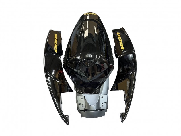 Carenados Moto Suzuki GSXR 1000 2005-2006 - Negro Brillante Oro Calcomanía Fábrica
