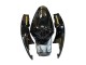 Carenados Moto Suzuki GSXR 1000 2005-2006 - Negro Brillante Oro Calcomanía Fábrica