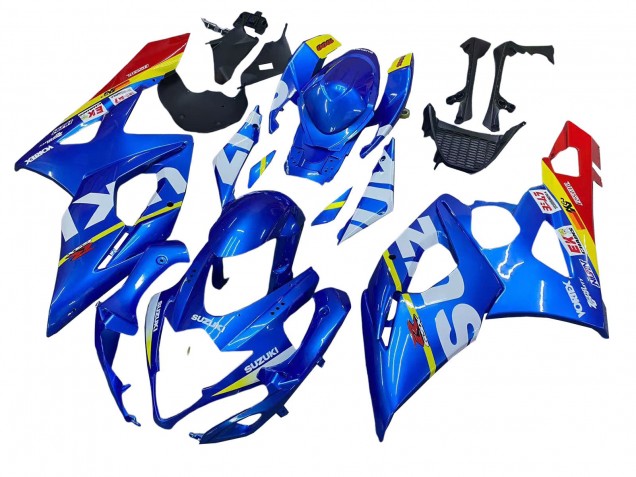 Carenados Moto Suzuki GSXR 1000 2005-2006 - Azul Amarillo Rojo Blanco Fábrica