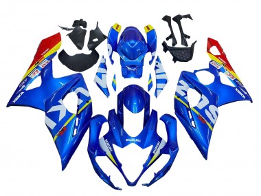 Carenados Moto Suzuki GSXR 1000 2005-2006 - Azul Amarillo Rojo Blanco Fábrica