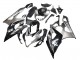 Carenados Moto Suzuki GSXR 1000 2005-2006 - Negro Brillante Gris Fábrica