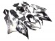Carenados Moto Suzuki GSXR 1000 2005-2006 - Negro Brillante Gris Fábrica