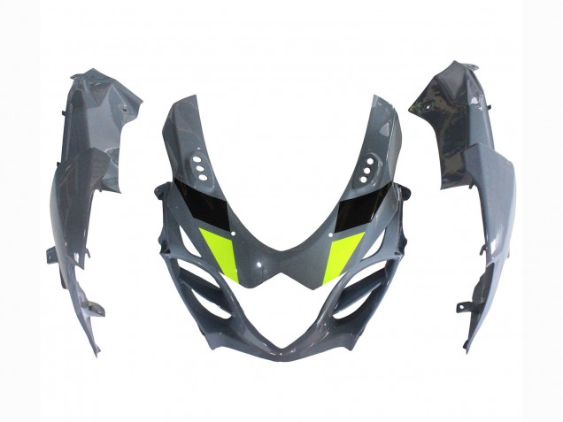 Carenados Moto Suzuki GSXR 1000 2009-2016 - Gris Neon Amarillo Negro Motul Fábrica
