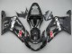 Carenados Moto Suzuki GSXR 600 / GSXR 750 2001-2003 - Negro Brillante Rojo Blanco Fábrica