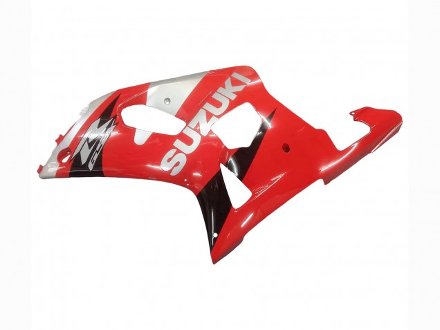 Carenado Moto Suzuki GSXR 600 / GSXR 750 2001-2003 - Rojo Blanco Negro Brillante Fábrica