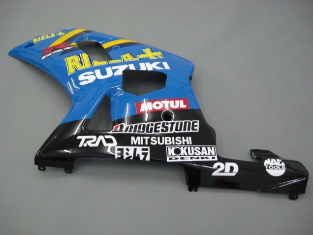 Carenados Moto Suzuki GSXR 600 / GSXR 750 2001-2003 - Azul Amarillo Negro Motul Rizla Fábrica