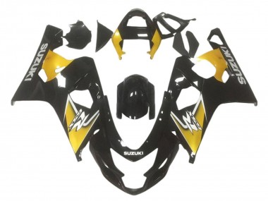 Carenados Moto Suzuki GSXR 600 / GSXR 750 2001-2003 - Amarillo Negro Brillante Fábrica