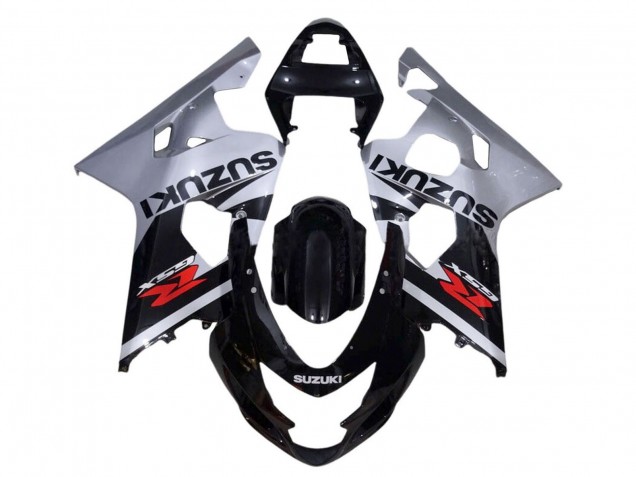 Carenados Moto Suzuki GSXR 600 / GSXR 750 2001-2003 - Plata Negro Brillante Rojo Fábrica