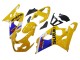 Carenado Moto Suzuki GSXR 600 / GSXR 750 2004-2005 - Amarillo Blanco Azul Negro Fábrica