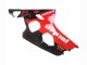 Carenados Moto Suzuki GSXR 600 / GSXR 750 2004-2005 - Negro Brillante Rojo Jordan Michelin Fábrica