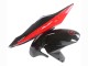 Carenados Moto Suzuki GSXR 600 / GSXR 750 2004-2005 - Negro Brillante Rojo Jordan Michelin Fábrica