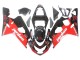 Carenados Moto Suzuki GSXR 600 / GSXR 750 2004-2005 - Negro Brillante Rojo Jordan Michelin Fábrica