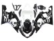 Carenado Moto Suzuki GSXR 600 / GSXR 750 2004-2005 - Blanco Negro Fábrica
