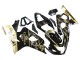 Carenados Moto Suzuki GSXR 600 / GSXR 750 2004-2005 - Negro Brillante Oro Corona Fábrica