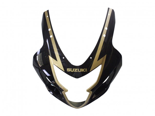 Carenados Moto Suzuki GSXR 600 / GSXR 750 2004-2005 - Negro Brillante Oro Corona Fábrica