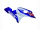 Carenado Moto Suzuki GSXR 600 / GSXR 750 2004-2005 - Blanco Azul Rojo Fábrica