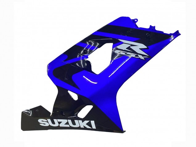 Carenados Moto Suzuki GSXR 600 / GSXR 750 2004-2005 - Azul Negro Blanco Calcomanía Fábrica