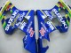 Carenados Moto Suzuki GSXR 600 / GSXR 750 2004-2005 - Azul Blanco Amarillo Verde Telefonica Motul MoviStar Fábrica