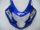 Carenados Moto Suzuki GSXR 600 / GSXR 750 2004-2005 - Azul Blanco Amarillo Verde Telefonica Motul MoviStar Fábrica