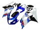 Carenado Moto Suzuki GSXR 600 / GSXR 750 2004-2005 - Blanco Azul Negro Rojo Fábrica