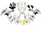 Carenados Moto Suzuki GSXR 600 / GSXR 750 2006-2007 - Blanco Rojo Amarillo Motul Fábrica