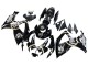 Carenados Moto Suzuki GSXR 600 / GSXR 750 2006-2007 - Negro Brillante Blanco Motul Lucky Strike Fábrica