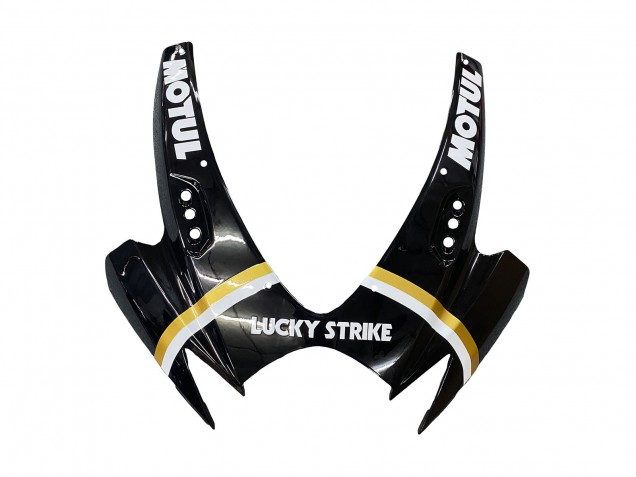 Carenados Moto Suzuki GSXR 600 / GSXR 750 2006-2007 - Negro Brillante Blanco Motul Lucky Strike Fábrica