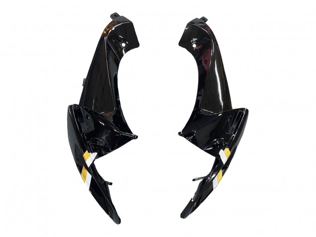 Carenados Moto Suzuki GSXR 600 / GSXR 750 2006-2007 - Negro Brillante Blanco Motul Lucky Strike Fábrica