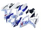 Carenados Moto Suzuki GSXR 600 / GSXR 750 2006-2007 - Blanco Azul Llama Fábrica